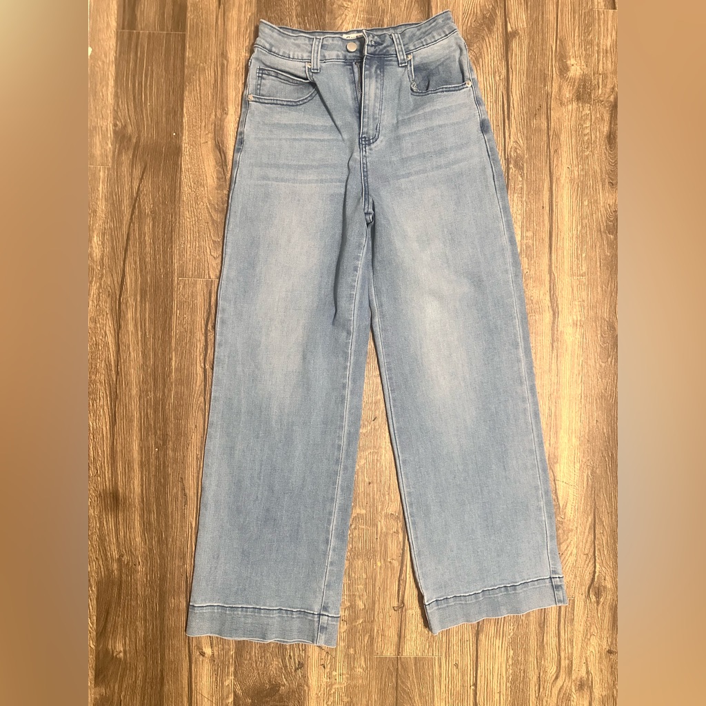 Women's High Waist, Wide Leg, Loose, Loose And Modern Elastic Jeans For Women